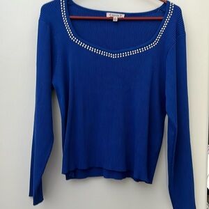 Gently used studded sweater